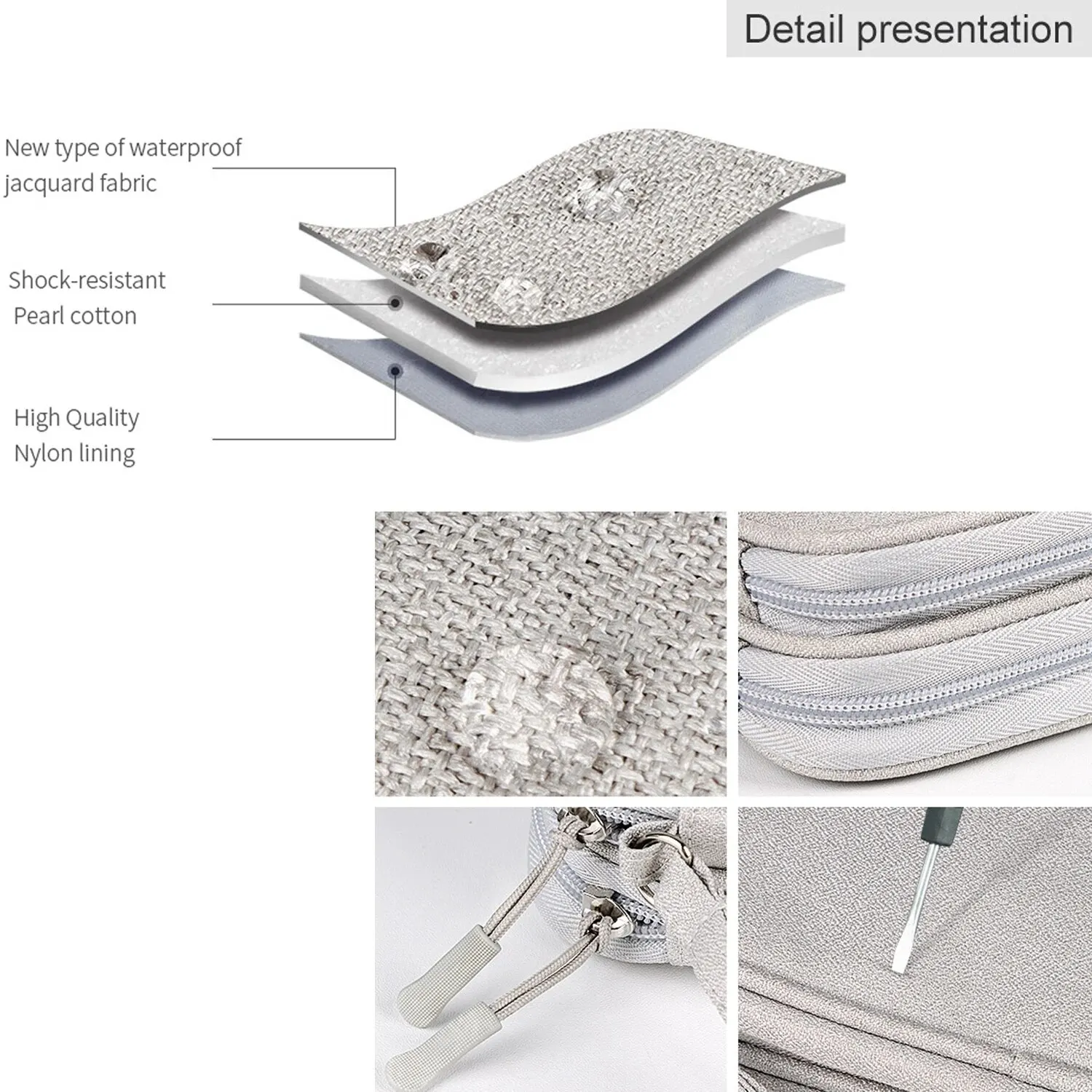 Travel Cable Organizer Bag Storage Pouch Carry Case Portable Waterproof Storage Bags For Cable Cord And Electronics Accessories