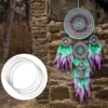 30 Pcs Metal Ring Dream Catcher Supplies Craft Making Materials Wreath Rings Wind Chimes Home Decor Metal Circles 2