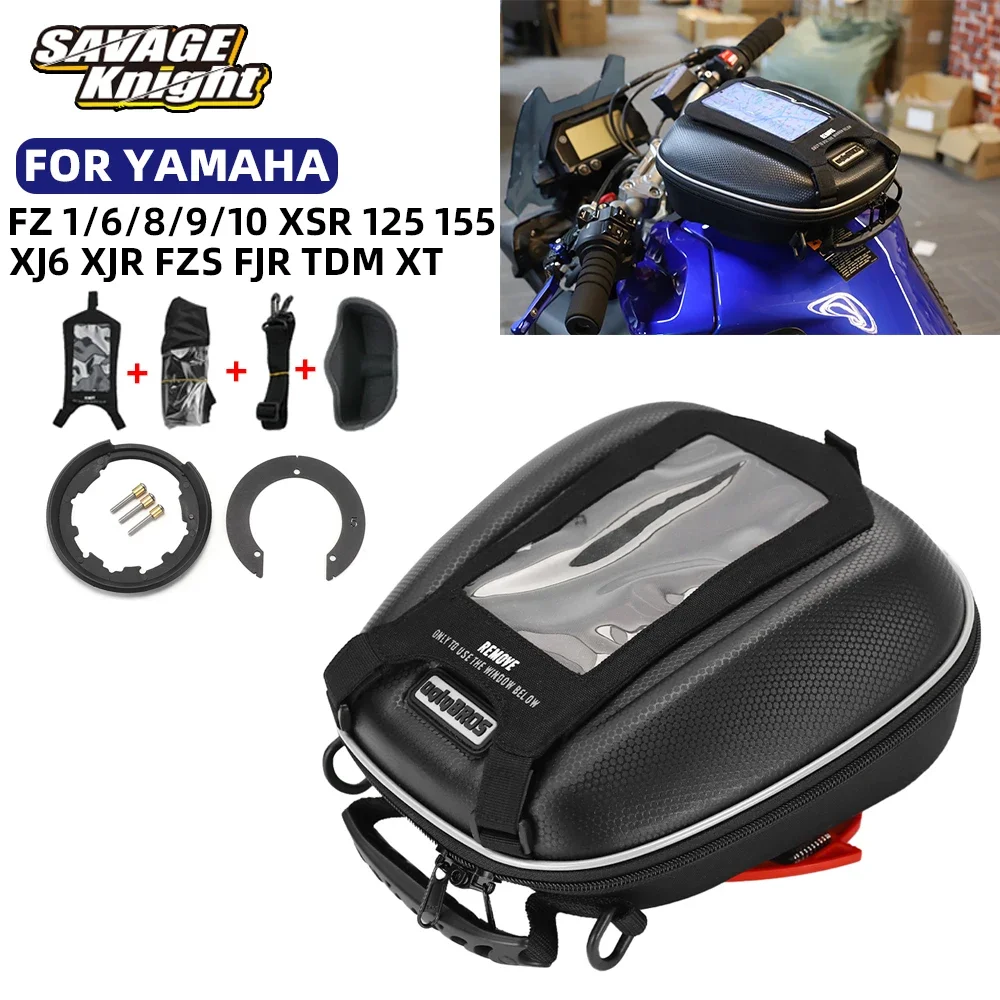 For YAMAHA FZ1 FZ6 FZ8 FZ09 FZ10 XSR 125 155 XT1200 Z/ZE FJR XJR 1200 1300 XJ6 TDM900 Tank Bag Luggage Bag Motorcycle Backpack