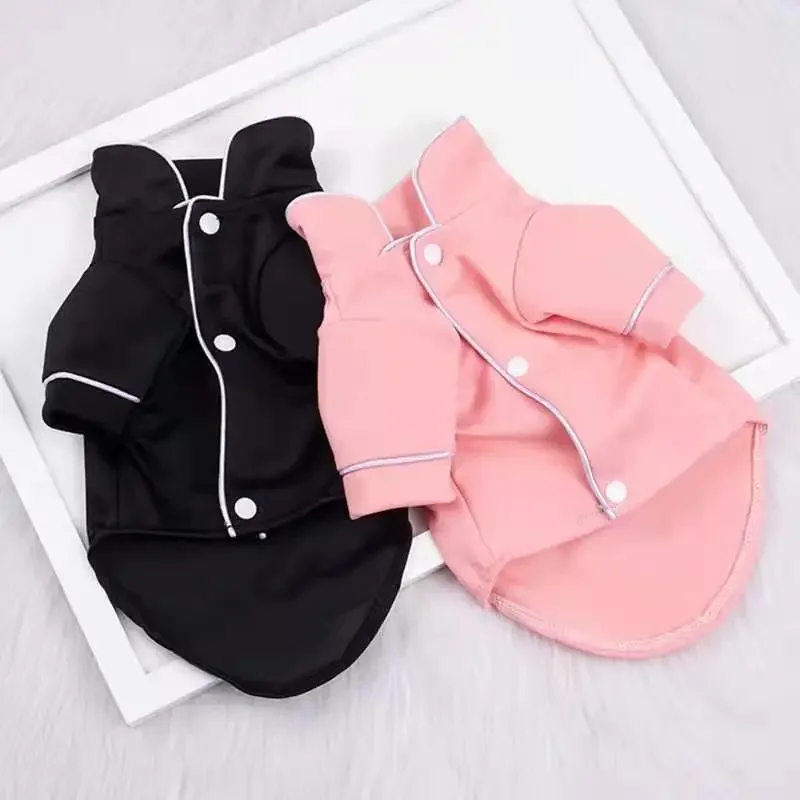 Pet Dog Shirt Dog Suit Pet Pajamas Dog Air Conditioning Clothing Hairless Cat Clothes Dog Shirts Cat