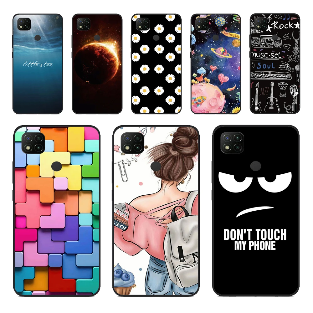 Per Redmi 9C Custodia Nfc On Per Xiaomi Redmi 9C 9 C Nfc Cover Posteriore In Silicone Morbido Custodia In Silicone Per Redmi 9C Nfc Cover Per Telefono