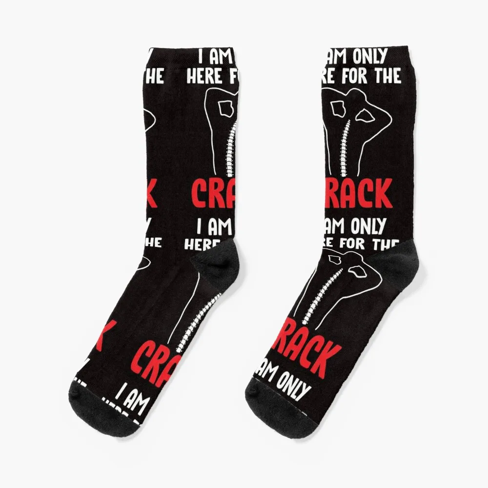 Chiropractor Occupation Back Spine Crack Funny Gift Socks Run shoes Stockings man funny gifts Woman Socks Men's