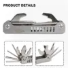 Compact 13-in-1 Repair Tool 13-in-1 Repair Tool Diving Equipment Repair Tool Stainless Steel 13-in-1 For Divers 1