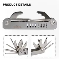 Compact 13-in-1 Repair Tool 13-in-1 Repair Tool Diving Equipment Repair Tool Stainless Steel 13-in-1 For Divers 1