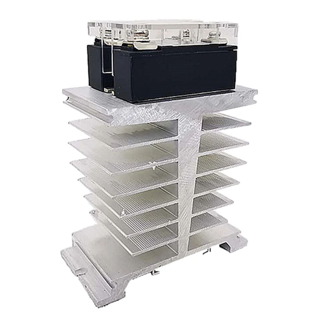

Aluminum Radiator Solid State Relay Heatsink Aluminum Radiator Dissipation Tool For Solid State Heat Dissipation