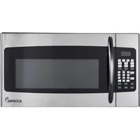 Impecca 1.6 cu. ft. Over-the-Range 30” Microwave 1000 Watts, with Surface Light, 2 Speed Vent System, Touchpad Controls 1