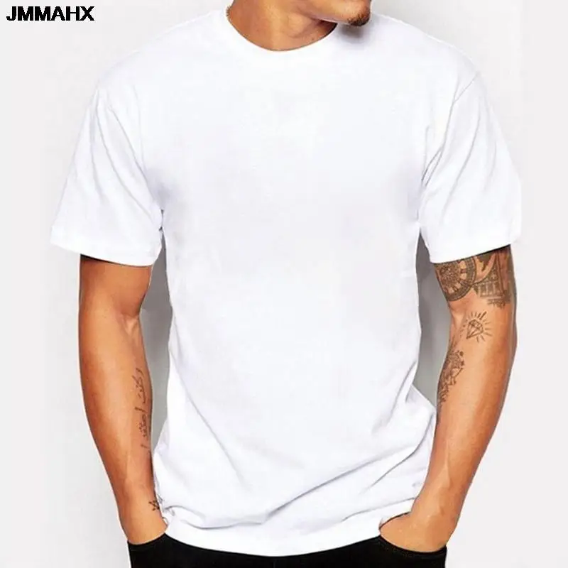 Přizpůsobené móda knihtisk muži T košile harajuku DIY fotka logem značka topy tees unisex tričko pánské oblečení ležérní bělouš tričko