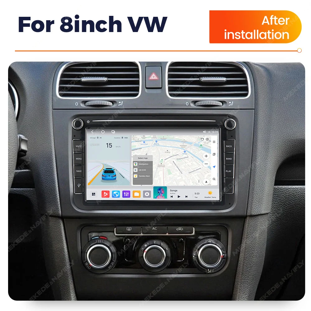 MEKEDE QLED Touchscreen-Autoradio mit Snapdragon-Prozessor für Mercedes-Benz CLA, A-Klasse, G-Klasse 2013-2016 Multimedia-Navigations-Headunit – Detail 10