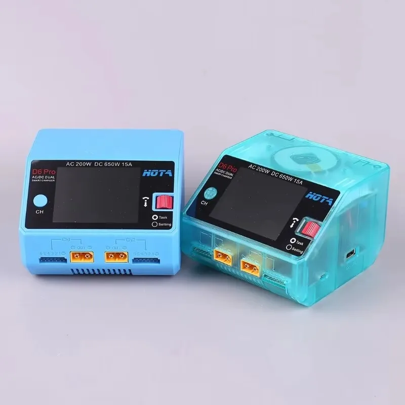 Chargeur RC D6 PRO 200W 15A LiPo/Li-ion 1-6S pour modélisme