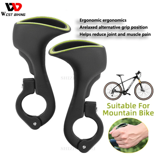 Poignées de vélo Mtb Grips Ergonomique Guidon