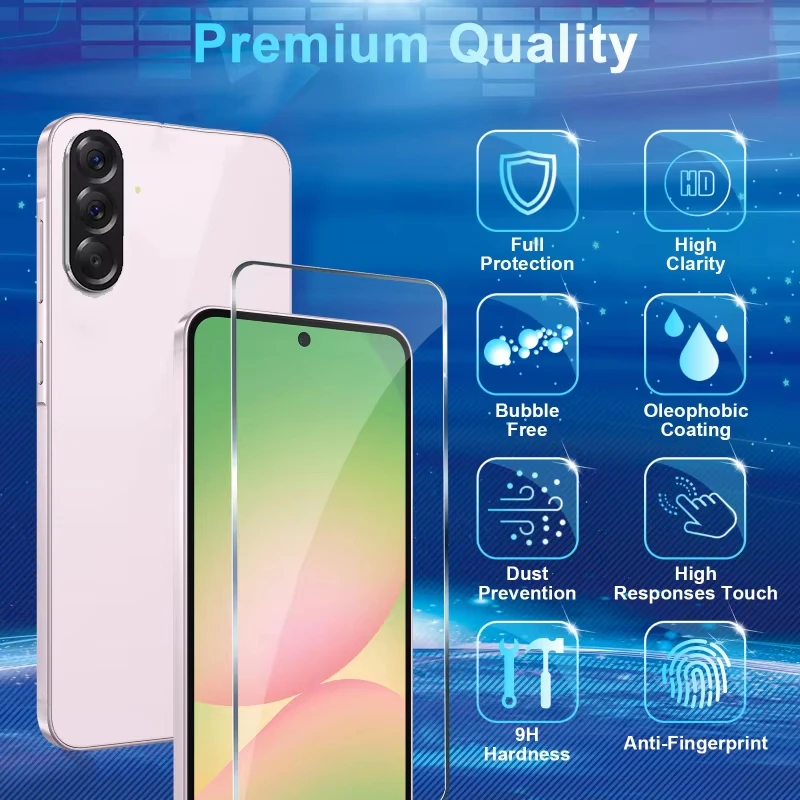 Premium 4-Pack HD Screen Protector for Samsung Galaxy Series
