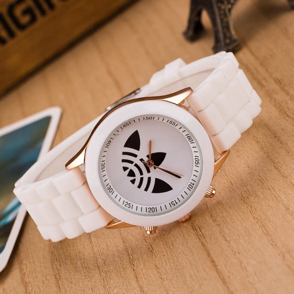 1pcs Silicone Sport Men's Women Watches Casual Quartz Watch For Women Fashion 3