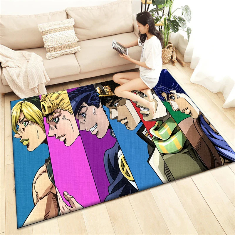JoJo HD Printed Carpet Living Room Home Decor Sofa Table Rug Anti