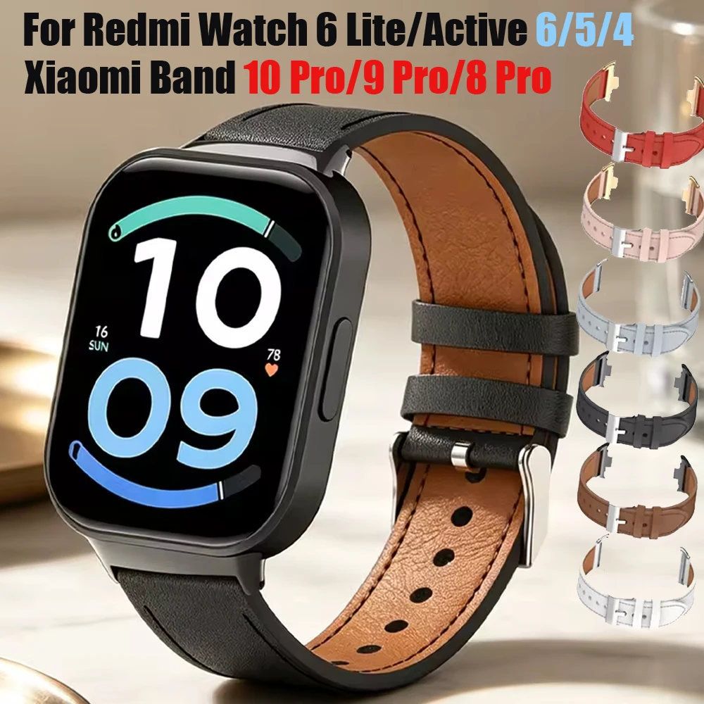 Luxurious Leather Watch Strap - Premium Comfort Accessory