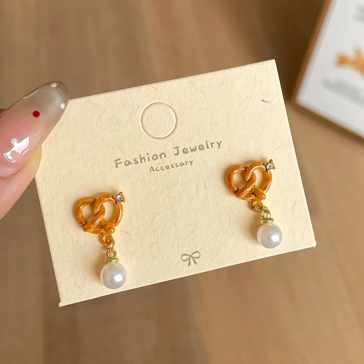 2025 New Cute Fashion INS Caramel Bread Donut Shape Stud Earrings Set for Women Kids Sweet Creative Cartoon Earring Jewelry Gift 6