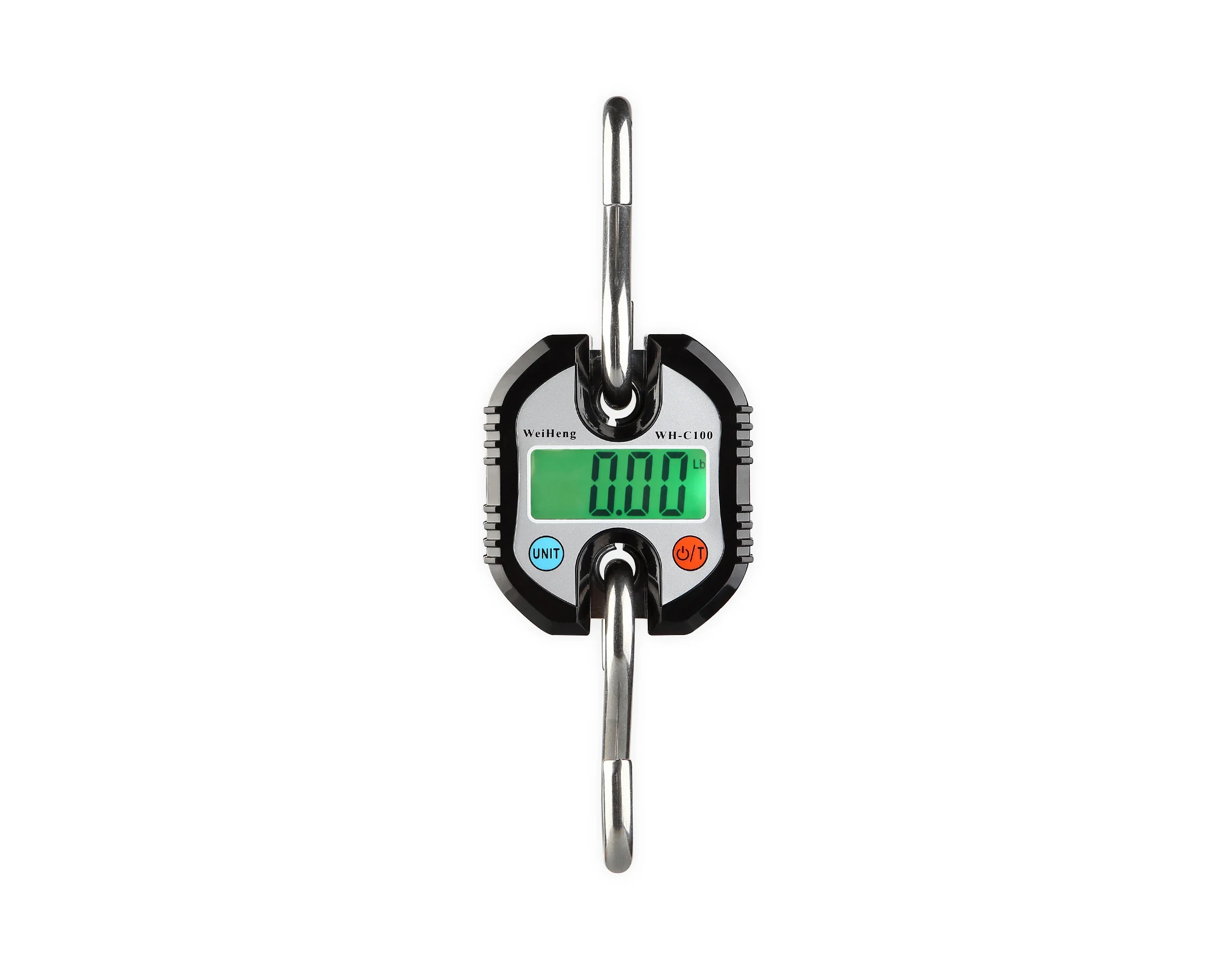WH-C100 150kg/50g LCD Portable Stainless Steel Handheld Fishing Luggage Weighing Digital Hanging Crane Scale