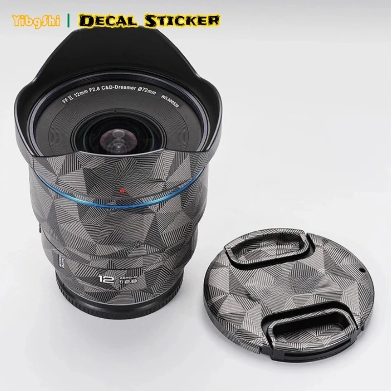 라오와 12mm F2.8 렌즈 ( E 마운트용) 데칼 스킨 카메라 렌즈 비닐 랩 필름 코트 비너스 옵틱스 FF Ⅱ 12 2.8 F/2.8