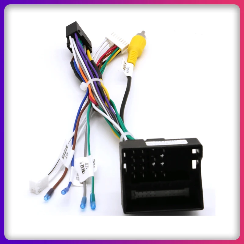CANBUS 박스 PSA-RZ-15, 푸조 206 307 301 408 2008, 시트로엥 엘리시 케이블 어댑터, 안드로이드 자동차 플레이어, 16 핀 배선 하네스
