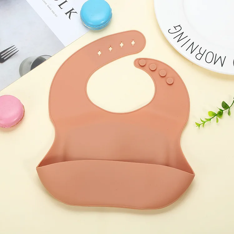 Description Picture 5 of itemIns Baby Bibs 3D Slicone Waterproof Bibs Adjustable Size Baby Feeding ToolsSaliva Dripping Towel Children Scarf BPA Free Baberos