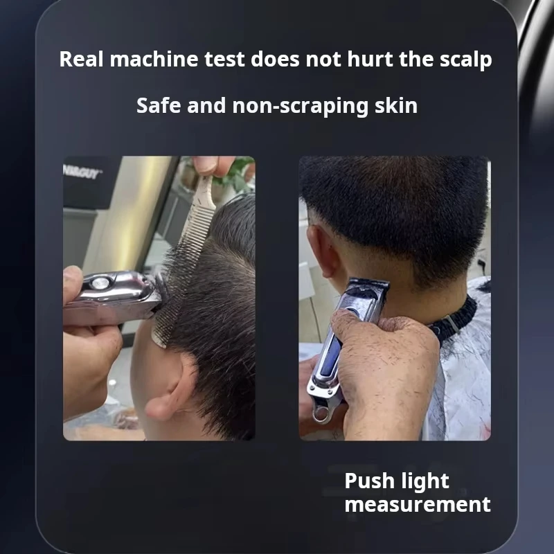 Xiaomi Electric Hairdresser Shaving Head Pusher USB Rechargeable Electric Pusher Clipper Hair Home Precision Trimmer For Men 4