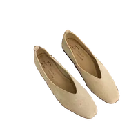 Bailamos Women's Square Toe Vintage Flats Soft Loafers Comfortable Leather Ballet Shoes for Female Dress Shoes Mujer - Image 6