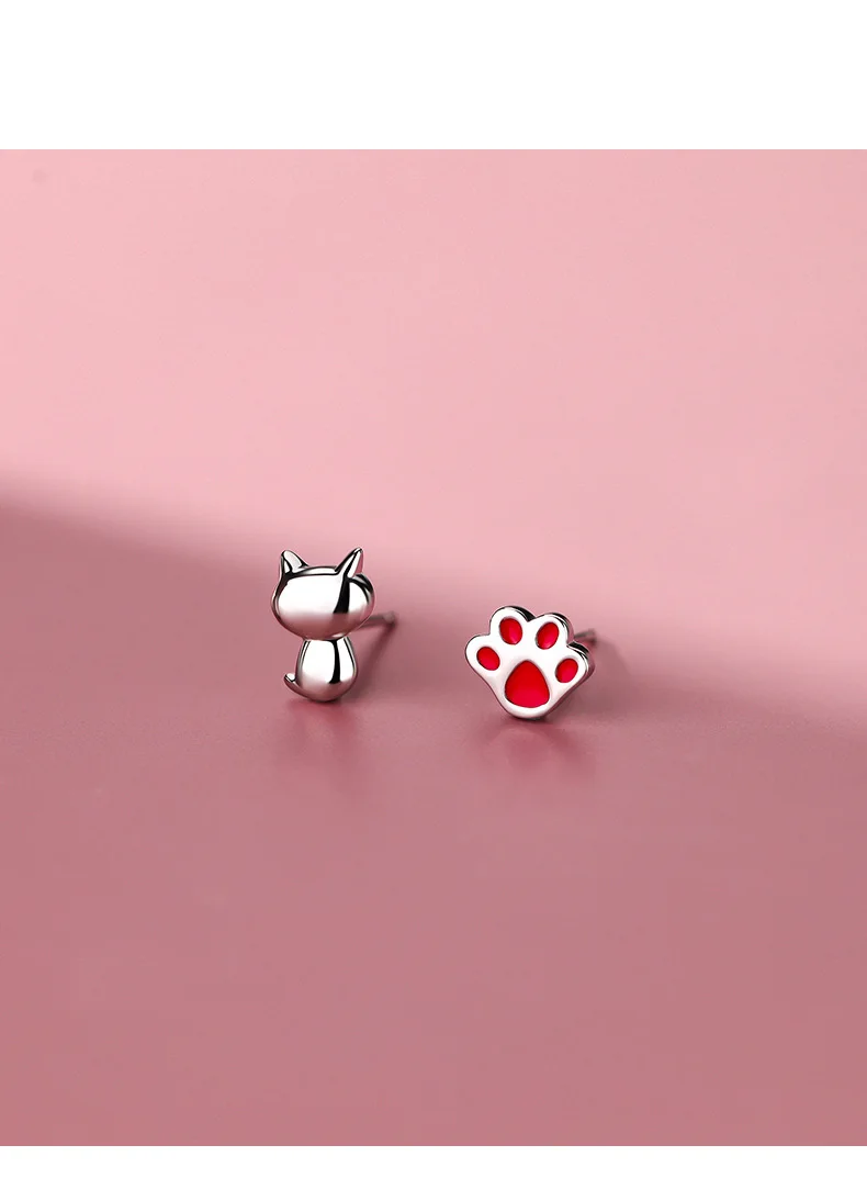 Sterling_Silver_Sweet_Cat_Paw_Stud_Earrings_for_Women_-_PeticaDeals