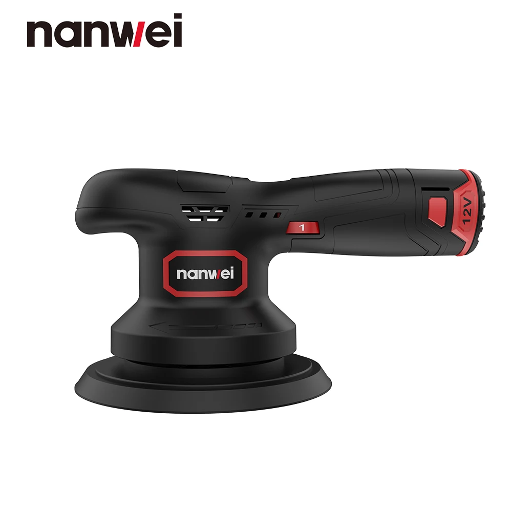 Nanwei 12v Mini Electric Polishing/Waxing/Sealing 6-speed Speed Control Type-C Charging Interface