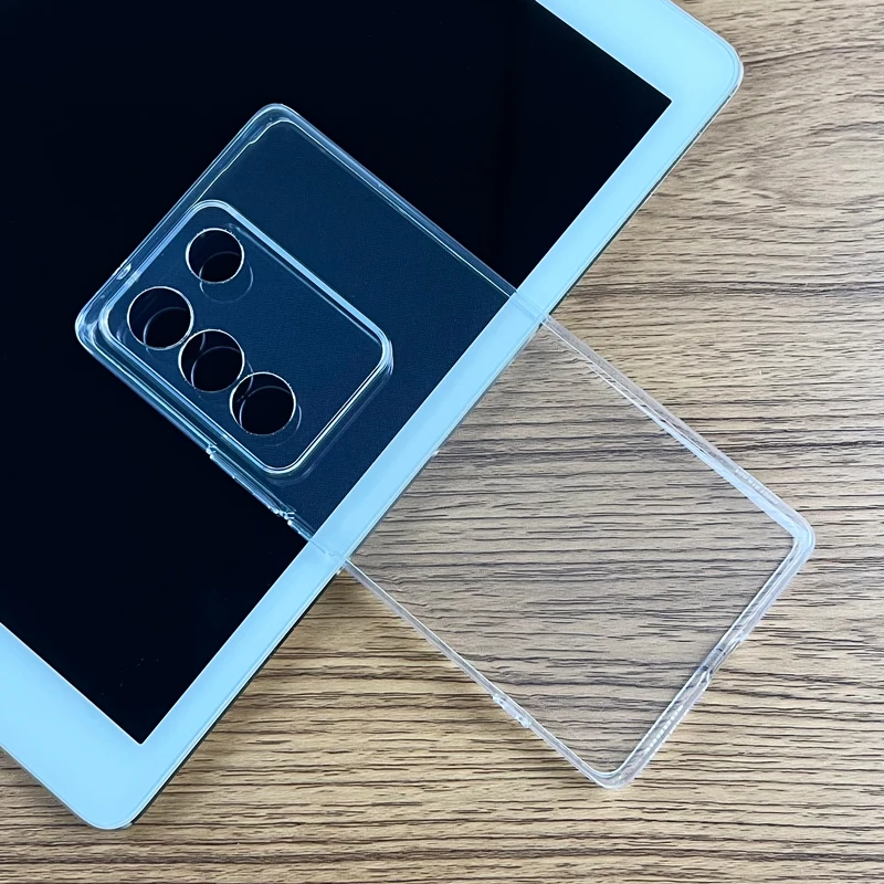 

For vivo V27 S16 Pro V27Pro V27e S16e New Ultra Thin Soft TPU Silicon Gel Transparent Camera Protect Case Back Cover