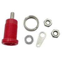 20PCS ความปลอดภัยฉนวน 32A 4 มม.กล้วย SOCKET Terminal 5 สีหญิงแจ็คแผง Mount SOCKET Binding โพสต์สายไฟเชื่อมต่อ 4