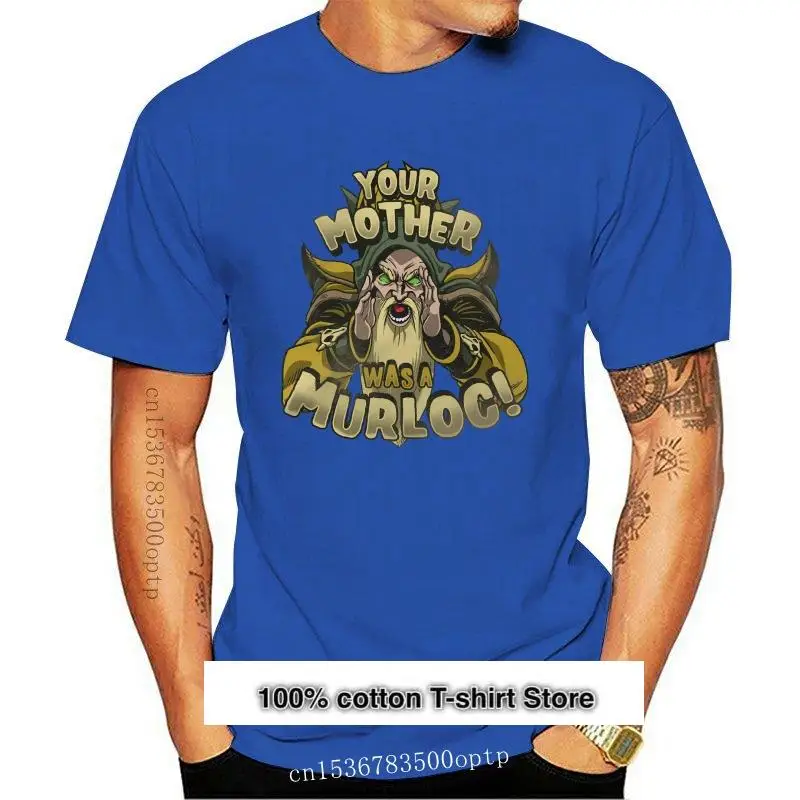 

Camiseta para hombre y mujer, camisa de heartstone murloc, playera para mujer