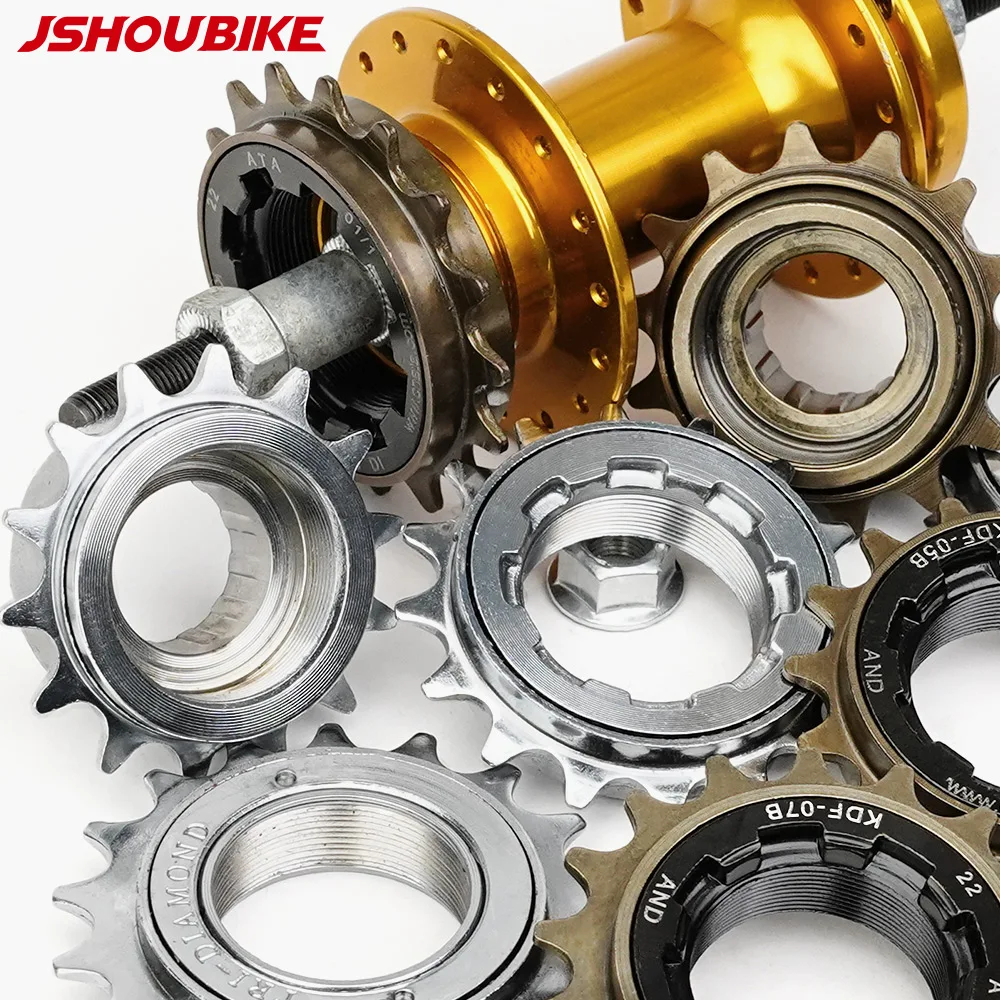 Bike Flywheel Bicycle Freewheel Single Speed 14T 16T 18T Metric thread and British thread for BMX Road bike e-bike bike freewheel