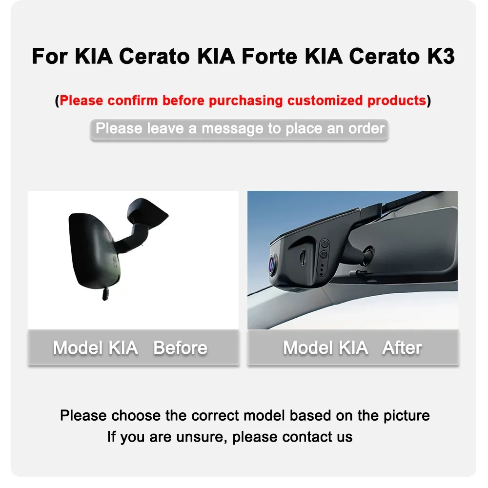 Ultra cle 자동차 DVR 대시 캠 카메라, 2K, 1600P, 24H 주차 모니터, 앱 제어, 모든 차량용 자동차 운전 비디오 녹음기, 4K, 2160P WiFi