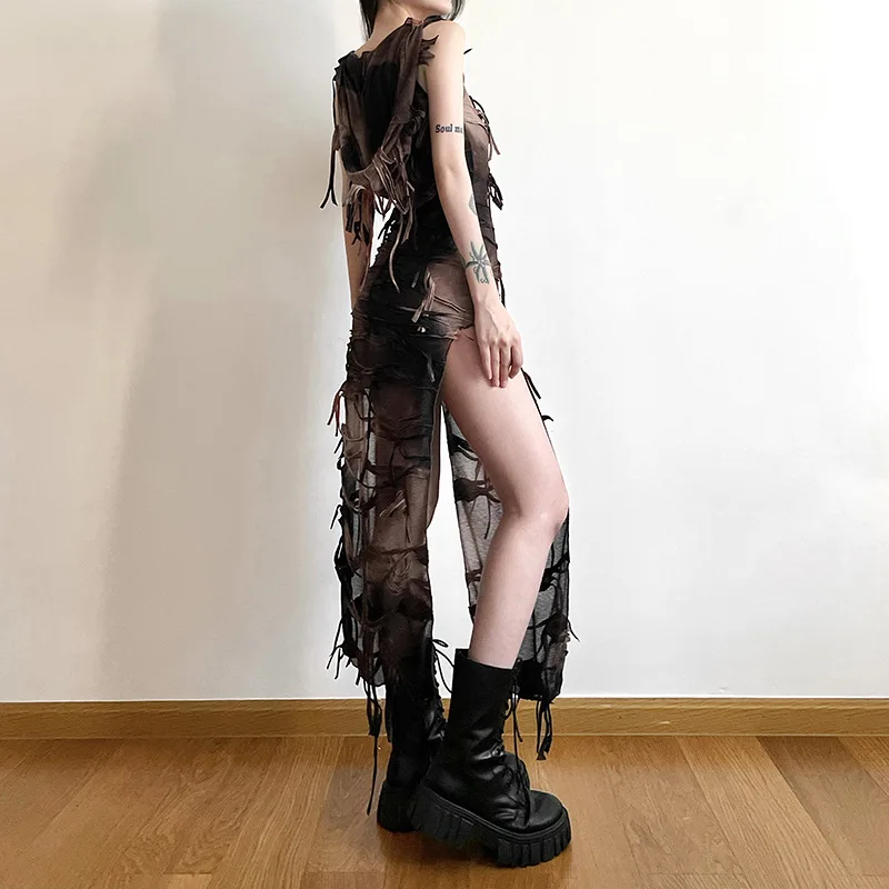 パンツ DRESS VOLUME archive grunge y2k 00s archive y2k grunge damage denim - メルカリ