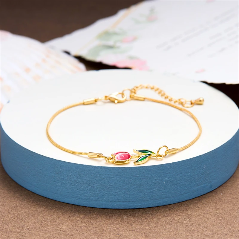 ★OY★ FLORAL CHAIN BRACELET★正規品/韓国直送料込/人気 Taaii | ターイ Round Chain Bracelet ラウンドチェーンブレスレット