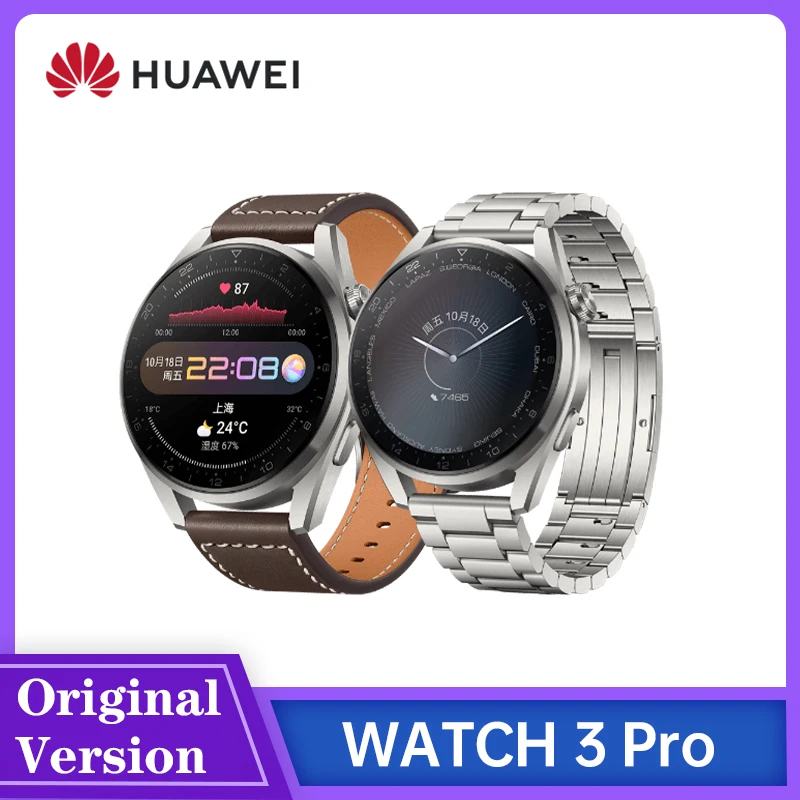 HUAWEI WATCH 3 Pro 48Mm NFC Jam Tangan 