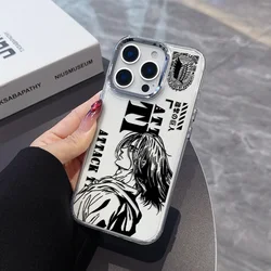 Anime Attack on Titan Transparent Soft Silicone Phone Case - Pixel 9A 5G (LYK - 294LY88317A1)