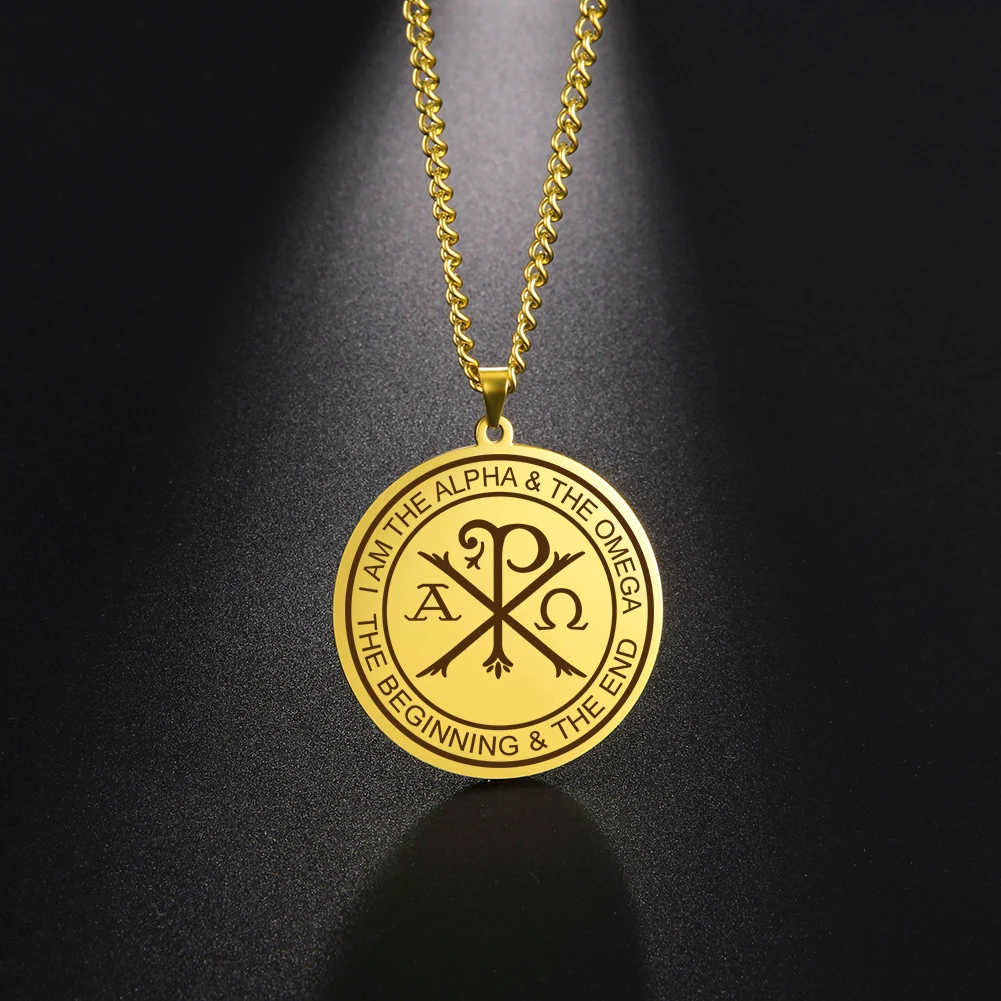 Chi Rho Christogram Necklace 4