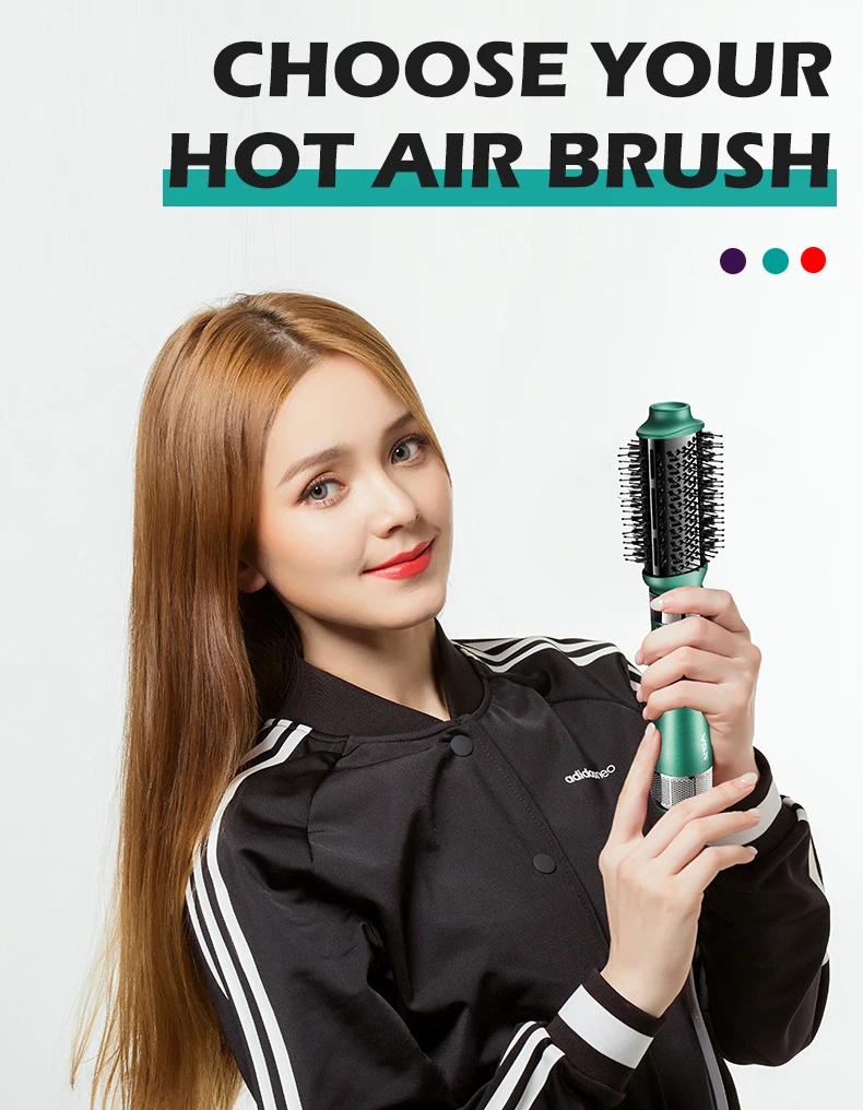 Hair Curler Professional Hair Dryer Hot Comb 4 in 1 Curling Iron Electric Curler
