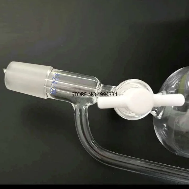 One Piece 50/100/250/500/1000ml Constant Cylindrical shape separating funnel/Constant pressure drop funnel with PTFE stopper