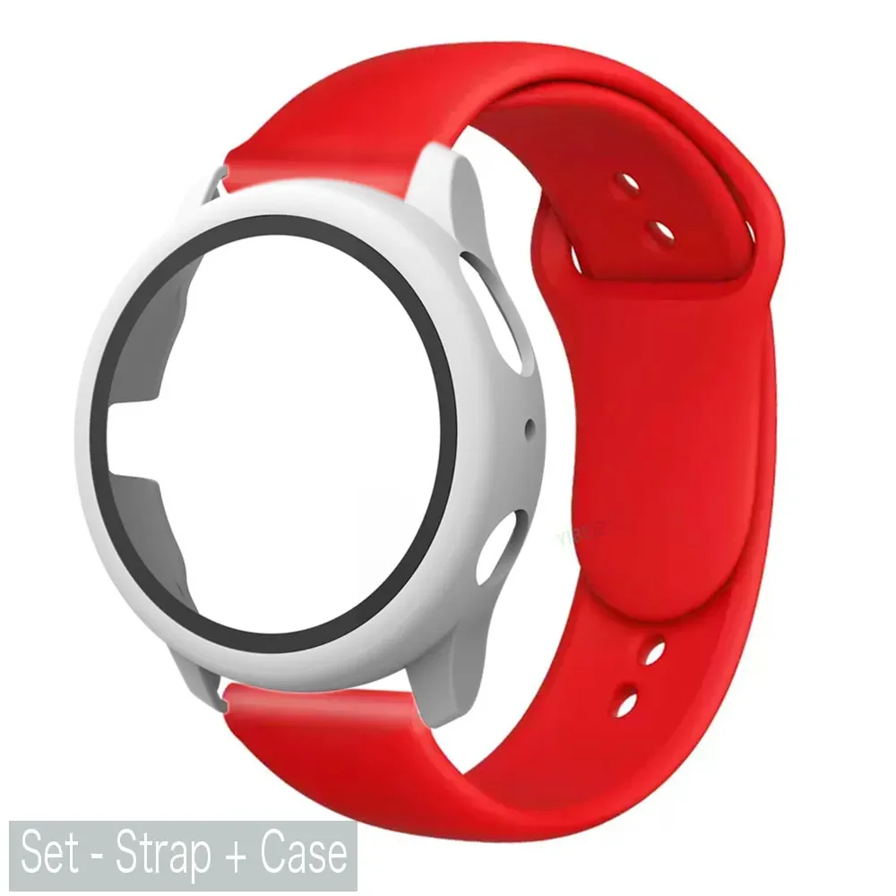 Protective Glass Film Case & Strap Set with Bracelet Accessories