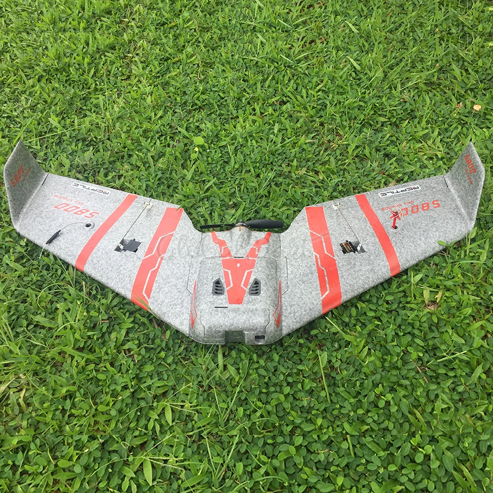 SKY SHADOW Reptile S800 V2 820mm Wingspan Gray FPV EPP Flying Wing Racer KIT Version / PNP With System | Игрушки и хобби