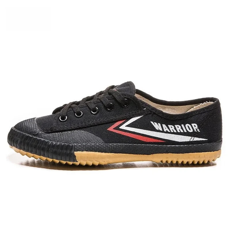 thumbnail image 1 of Zapatos de lona clásicos para niños estilo Shaolin con cinta mágica, zapatos deportivos informales blancos para niños, Academia de artes marciales, 1 of 4