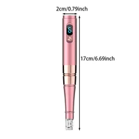 (S02) Nano Microcrystal Pen, Facial Beauty Skin Care Tool, Facial Massage Instrument - With 2 Disposable Replacement Heads 2