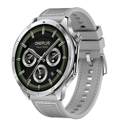 Durable Nylon+Silicone Sport Strap, 22mm Adjustable Bracelet for Realme Watch S S Pro (Gray)