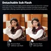New Godox V100 Round Head Camera Flash Wireless Transmission Speedlite Flash for Canon Nikon Sony Fuji Olympus 6