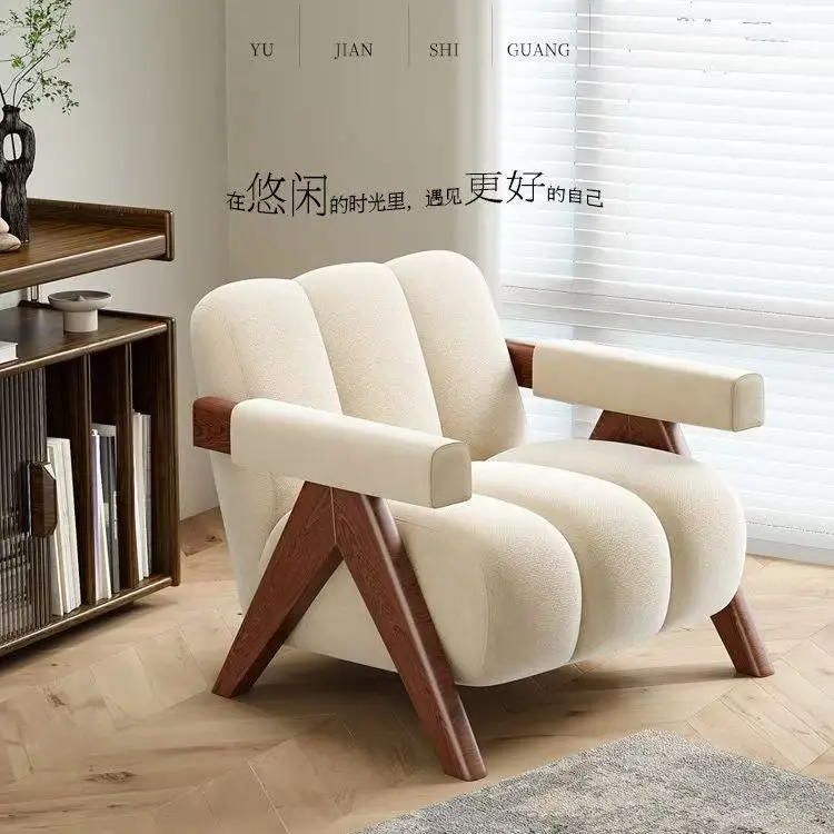 Comfortable Stylish Single Sofa Chair for Lazy Days Modern Designer Chair for Your Living Room and Balcony Lounge Chair