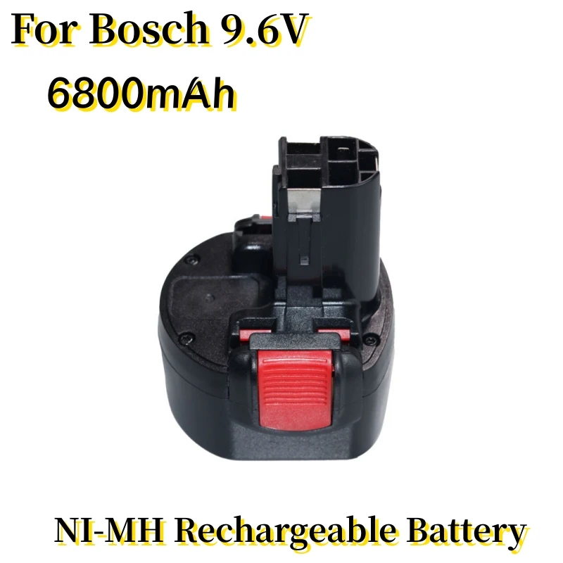 

For Bosch 9.6V 6800mAh NI-MH Replacement Battery PSR 960 BAT048 BAT100 BAT119 BH984 BPT1041 23609 32609 PSR960 GSR 9 6V E-2 GSR