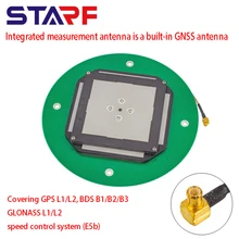 

High Precision RTK GNSS Antenna High Gain GPS Antenna 3-18V For GNSS GLO/GAL BDS Three-system Seven-band Built-in Antenna