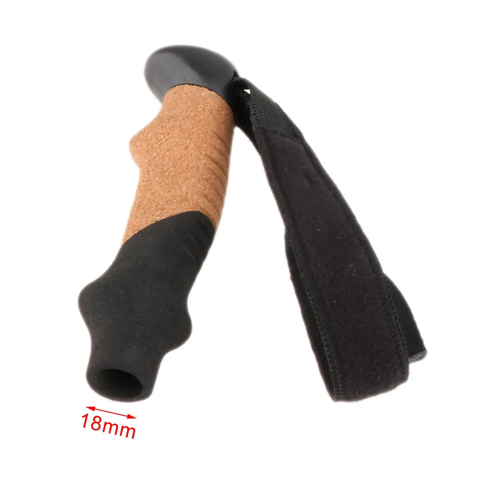 Trekking Pole Handle with Hand Strap Walking Cane for Travel Trekking Pole Handle with Hand Strap Walking Cane for Travel