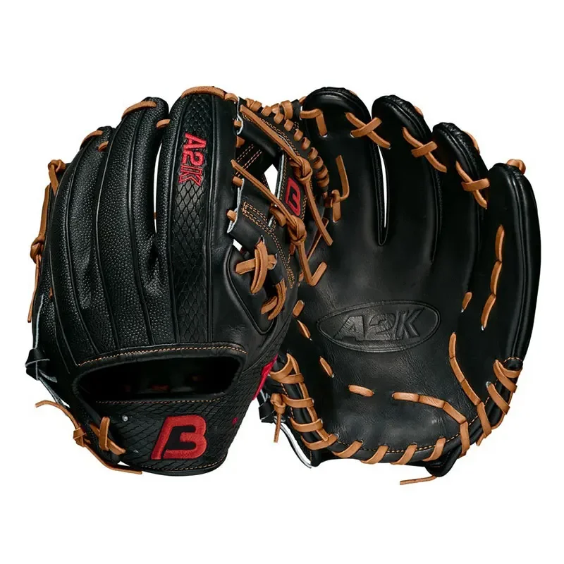 Youth Kip 가죽 야구 및 소프트볼 장갑, Mitts 야구 장갑, 전문 도매, Guantes De Beisbol A2000